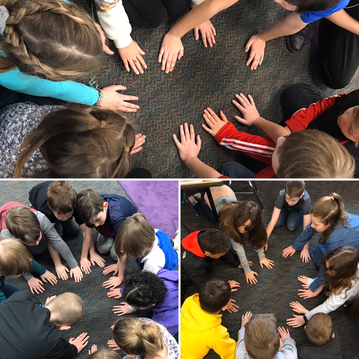 therealmiss2K's tweet photo. 4th grade taught us how to play, “the hand game” at our joint morning meeting this morning! A lot of future teachers and mentors in that group! 🥰@NLS_Rochester @MsWalkama https://t.co/OJ3mISdD7O