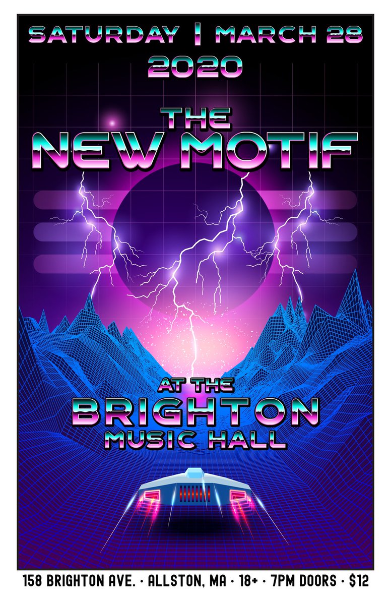 thenewmotif's tweet photo. Who’s coming to rage our #Spring #Tour at @Brighton_Music in Boston on 3.28!? Tickets on sale now
https://t.co/xqrshdTebv
@Saxobone #jamband #funkband #newmusic #newyear #NewYear2020 #livemusic #liveforlivemusic #boston #ValentinesDay #saxophone #drstrings #cogsdrums @CogsDrums https://t.co/KSZTCA9eOo