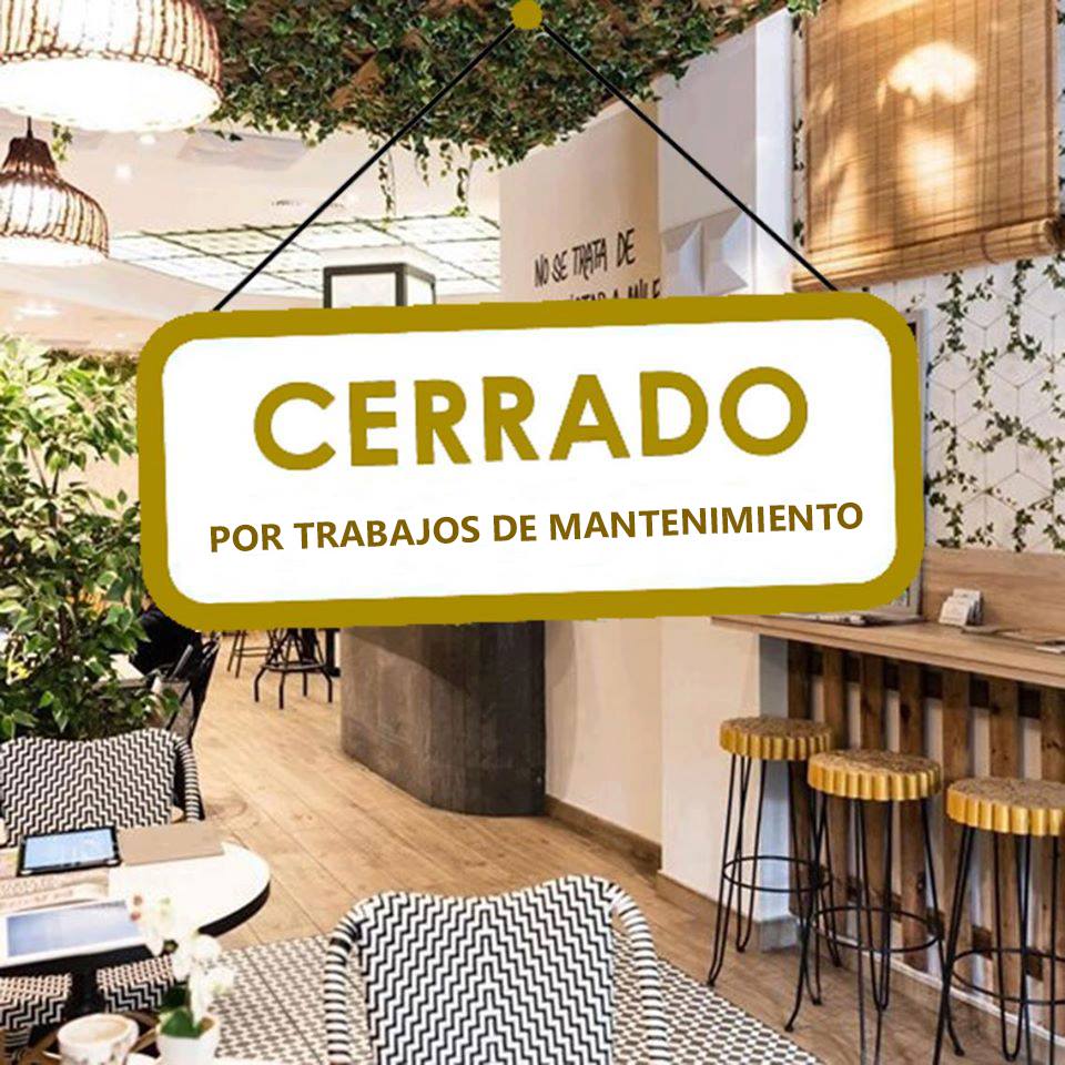 Salamero13's tweet photo. Nuestro establecimiento permanecerá cerrado por trabajos de mantenimiento los días 3, 4, 5 y 6 de febrero de 2020 ¡Sentimos las molestas! ☎ 876 64 25 05 ☎ https://t.co/7FnLgkcQDC