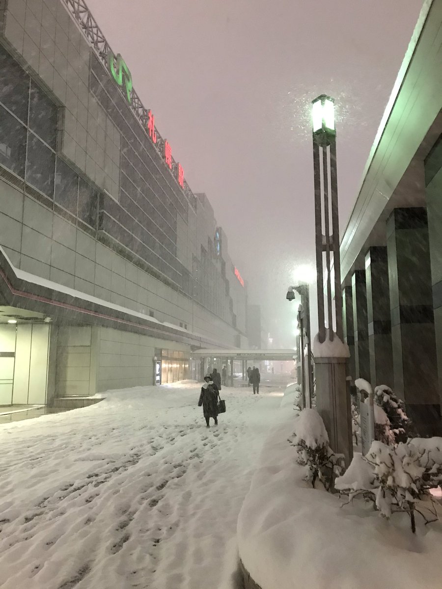 Ese 本日の札幌駅北口 綺麗な積雪してるだろ この下 ロードヒーティングなんだぜ 降りすぎて溶けない Ese 本日の札幌駅北口 綺麗な積雪してるだろ この下 ロードヒーティングなんだぜ 降りすぎて溶けない