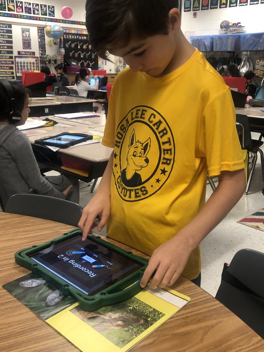 Using SEESAW to show what we learned reading non-fiction books! <a href="/RLCPrincipal/">Diane Insari</a> <a href="/MouwRyan/">Ryan Mouw</a>