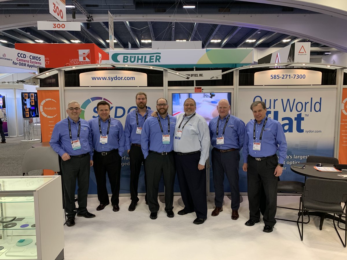 The team is ready to go! Stop by our booth at Photonics West, where we're helping companies solve their optics challenges.