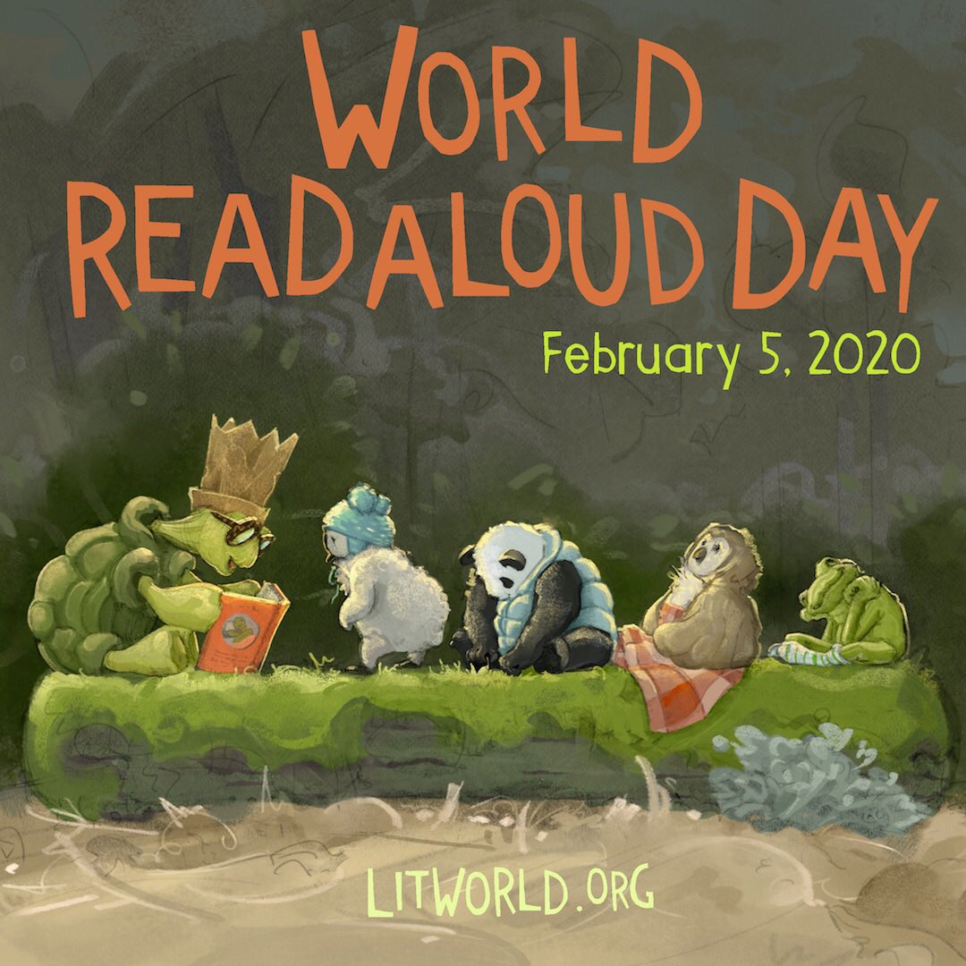 ReadAloud_org's tweet image. Happy #WorldReadAloudDay! How are you celebrating? @litworldsays @Scholastic