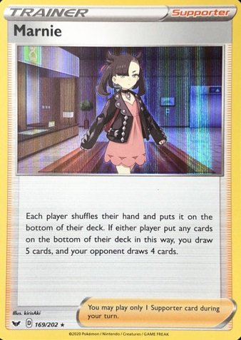 eluketcg's tweet image. There is not much to say about these cards. Mandatory consistency in nearly every deck. I just simply don't know how we've survived this long without them. Just be smart and DO NOT SHUFFLE YOUR HAND INTO YOUR DECK WHENEVER MARNIE IS PLAYED! 😇