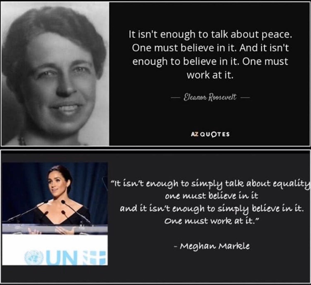 Continuation of 27. Speaking of Meghan.. since she’s so amazing at public speeches one would have to wonder why she takes so many quotes from other people...