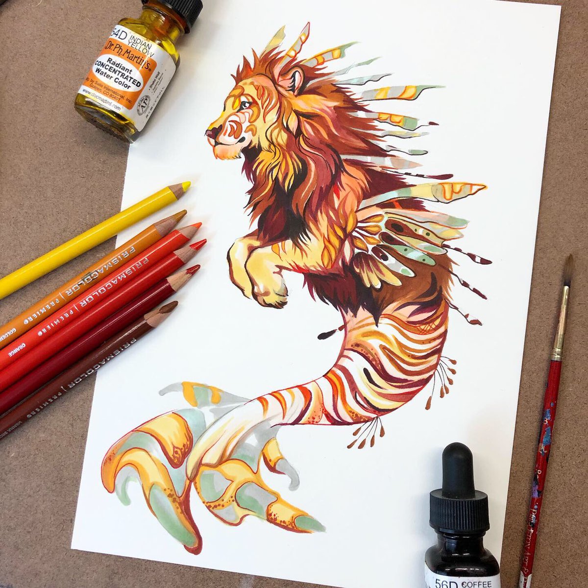 Katy_Lipscomb's tweet photo. Hi, I am Katy, an illustrator from Athens, GA. I create watercolor and mixed media drawings of creatures and animals. Projects include work and collaborations for STABILO, @adidas, @KauflandRomania, @UpperDeckEnt, @TastyMinstrel, @bluestarpress, and more! https://t.co/WEtCtlcp8B