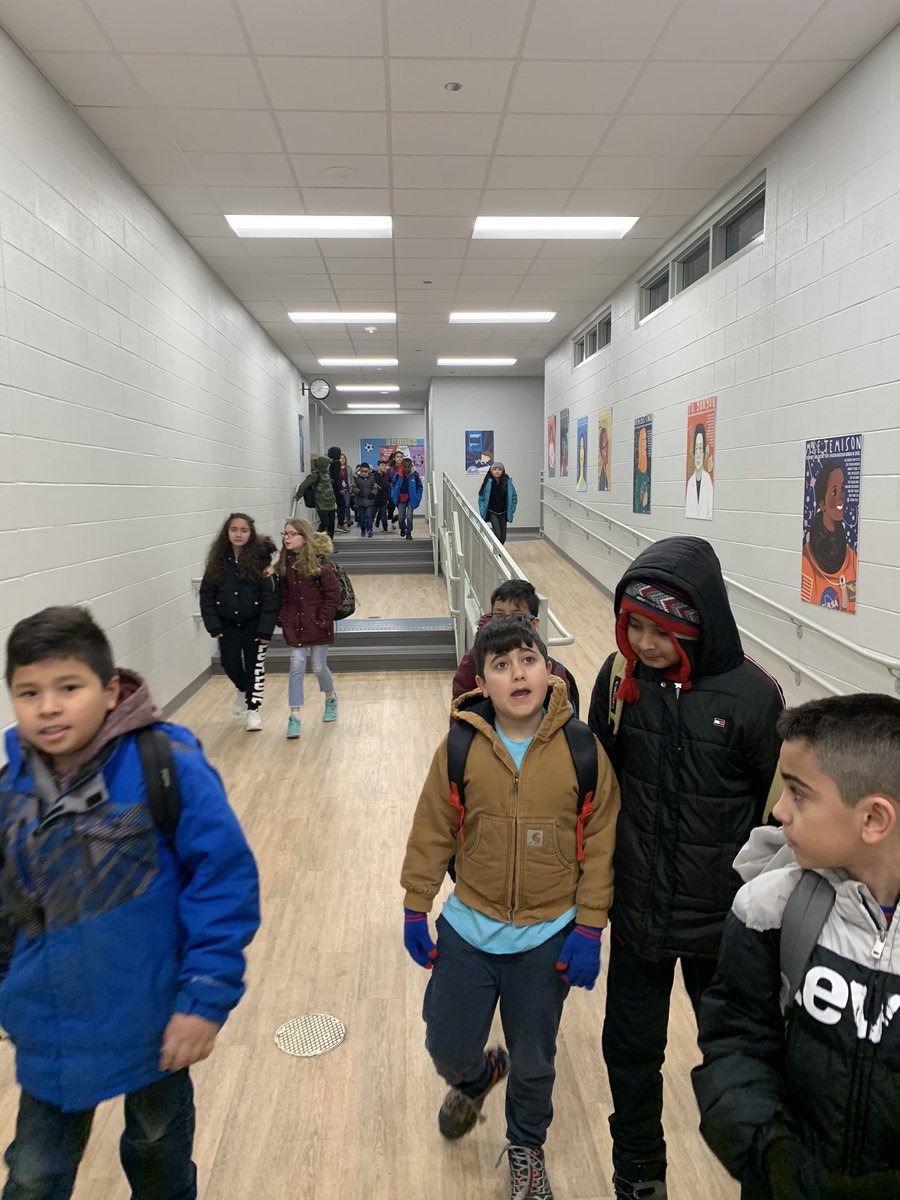 Welcoming our students every morning is the best part of our day...