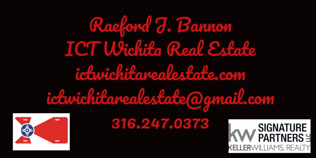 ICTwichitaRE's tweet image. #realestate #homebuyers #homesellers