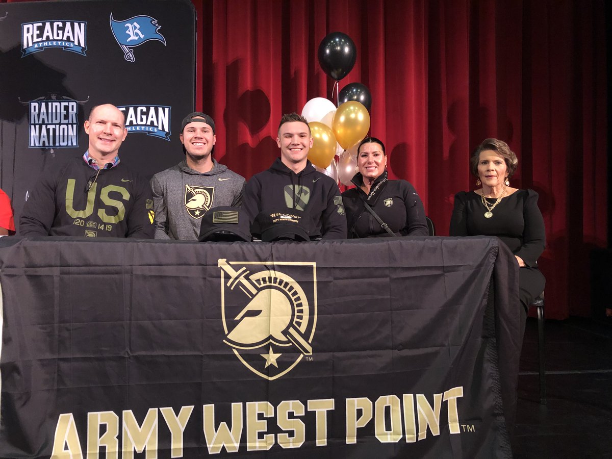 Congrats to <a href="/trevor1willard/">Trevor Willard</a> on signing his #NLI to play football at the US Military Academy at West Point.  <a href="/ArmyWP_Football/">Army Football</a> is picking up a great player and an even better student athlete.  We're very proud of you Trevor!  #wearepafftown #RaiderNation #therealteal #webleedteal