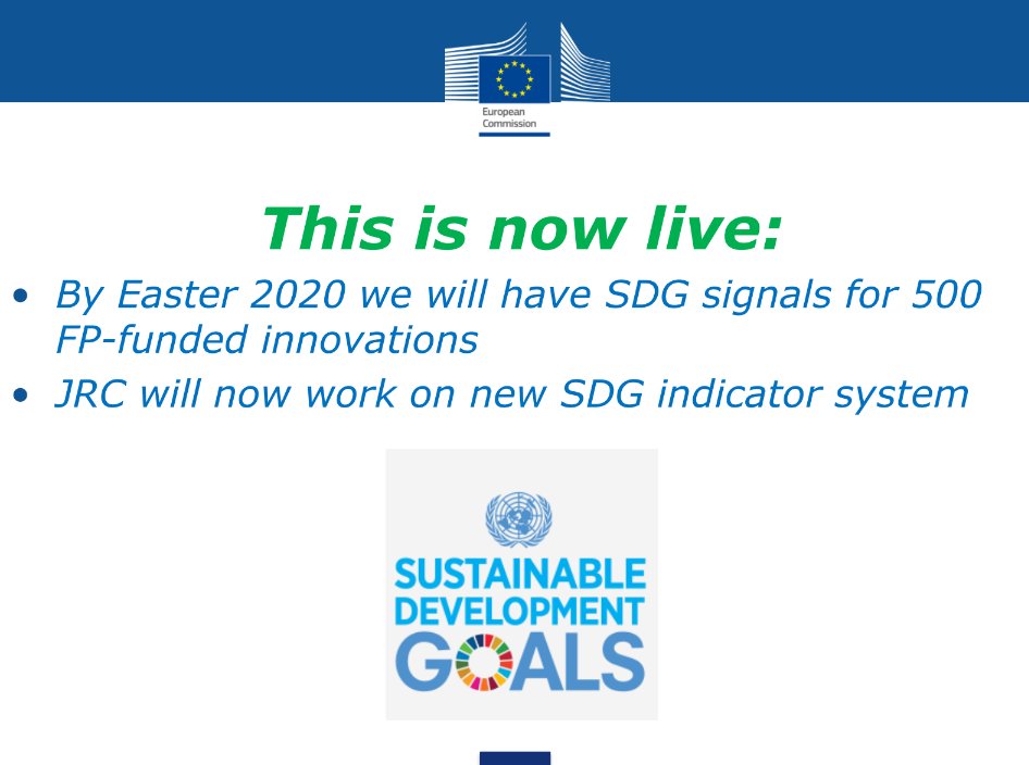 Exciting to see how <a href="/EU_Commission/">European Commission</a> both fund and tracks, via @EU_ScienceHub but also <a href="/EP_ThinkTank/">European Parliamentary Research Service</a>, innovations aligned with <a href="/SDGoals/">SDGoals</a>!

Details on the Innovation Radar platform at innoradar.eu (via <a href="/IRSUSEU/">IRSUSEU</a>)