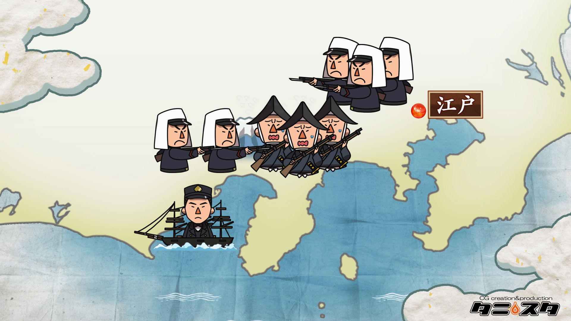 タニさん タニスタ على تويتر 今回は サムライとフランス軍人 でした 徳川のサムライたちとともに戦った外国人たち 軍事顧問団 のお話でした タニスタは一部イラストやcg 合成等を担当しました 歴史秘話ヒストリア 幕末 T Co Jc4dg5yqsj تويتر