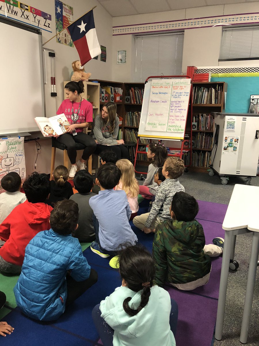 MsLShepherd's tweet photo. Thank you to our @CoppellHigh volunteers who came to read to our class this morning for World Read Aloud Day! @DCEtrailblazers @LindquistBears7 @CISDMonsonL #WRAD20 #CISDOurStory https://t.co/XwQ5Psxrls
