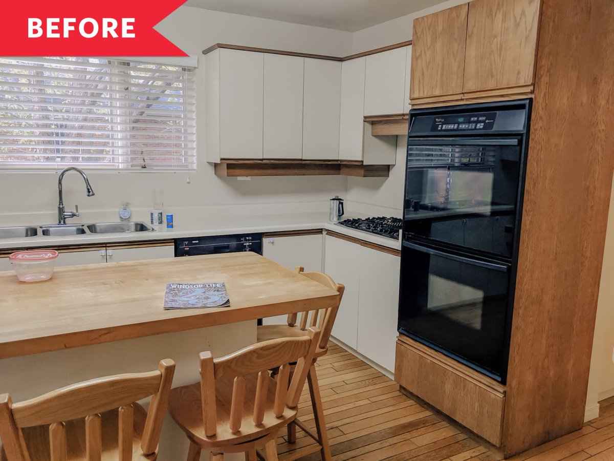 Before and After: Paint and Hardware Make These Kitchen Cabinets Look Brand New apartmenttherapy.com/budget-white-k…
