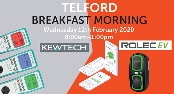 BEW_ELECTRICAL's tweet photo. A date for your diaries #Telford based #electricians...Next Wednesday @BEW_ELECTRICAL #Telford will be holding a Breakfast morning with @kewtechcorp & @RolecEV where there will be product demos and technical advice while you enjoy breakfast on us! #WednesdayWisdom #OneWeekToday https://t.co/Gc0Bfyr10O