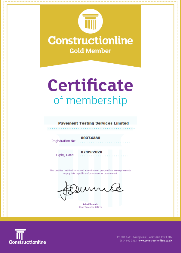 PTS Ltd are proud to announce we are a Constructionline Gold Member again for 2020!

linkedin.com/feed/update/ur…

#accreditation #constructionline #civilengineering #membership