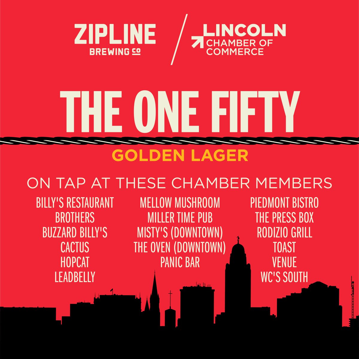 Tapping citywide this Friday ! #cheers #lnk <a href="/LincolnChamber/">Lincoln Chamber</a>