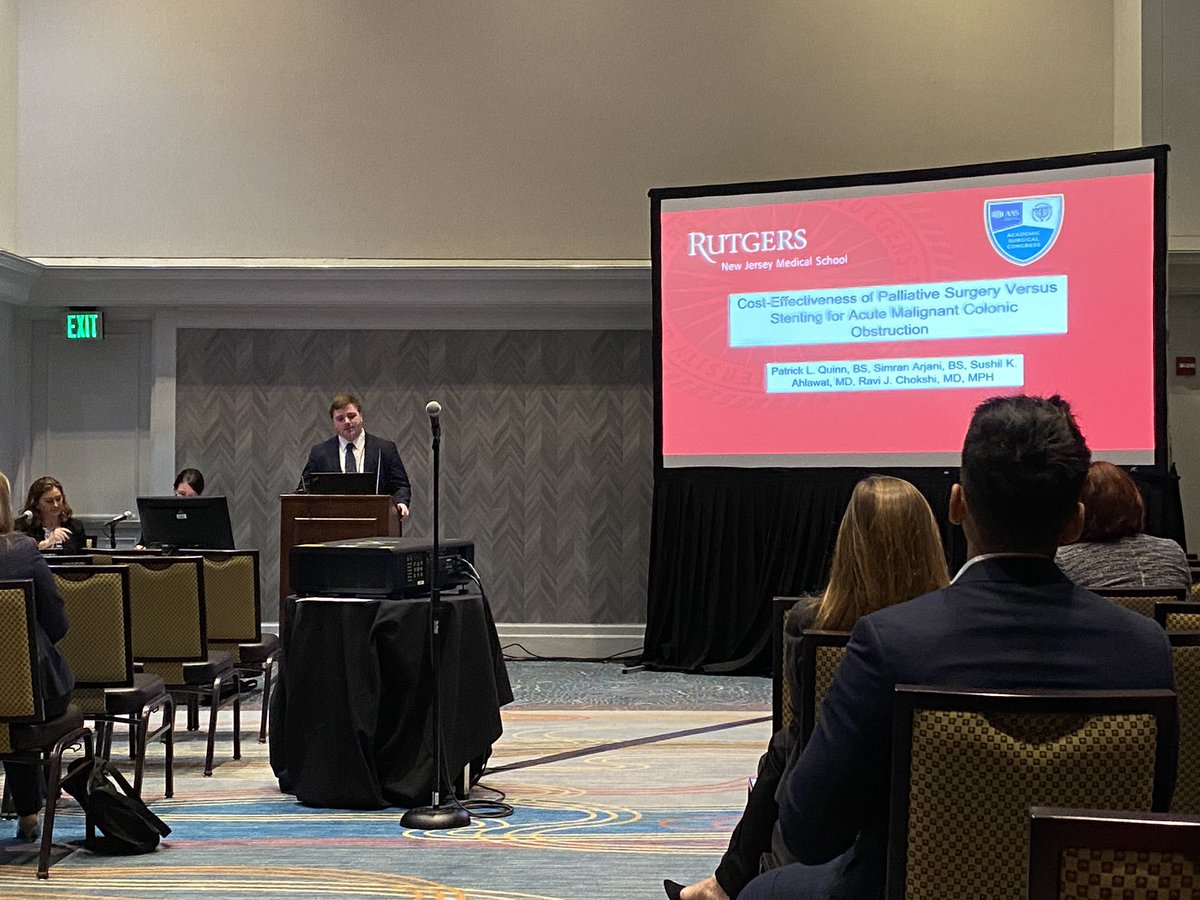 julia_riccardi's tweet image. So proud of @PatrickLQuinn for presenting his work on #costeffectivness and colonic obstruction #ASC2020 @NJMSDeptSurgery