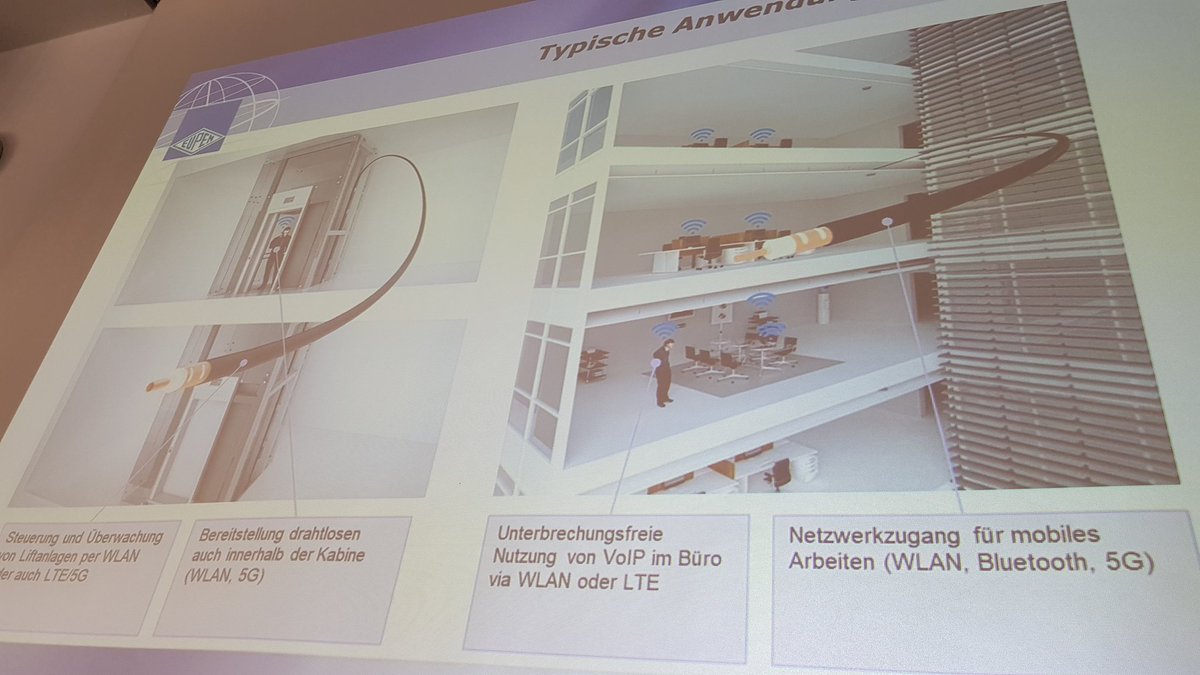 "je mehr #Funk, desto mehr Kabel". Strahlende Kabel vom Kabelwerk Eupen bei #Fachpressetage