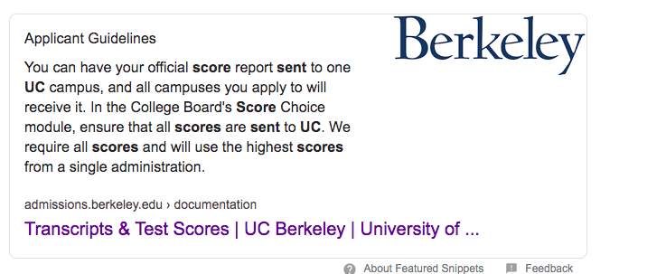 Only Berkeley seems to state it clearly that you can send 1 to the system .. but wait for it ..In  @CollegeBoard's score send portal there are 12 entries for various "University of California" campuses. There is 0 entries for "University of California System"  #DollaDollaBills