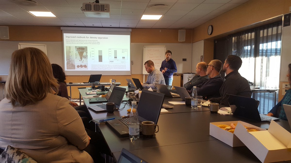 Yearly status meeting for our <a href="/marine_plastic/">MarinePlastic</a> research center funded by @VELUXFONDEN So inspiring to hear about all the excellent work conducted in 2019. Together with <a href="/nannahartmann/">Nanna Hartmann</a> <a href="/GisselTorkel/">Torkel Gissel Nielsen</a> <a href="/RegEngrg/">Steffen Foss Hansen</a> . #plasticpollution #microplastics