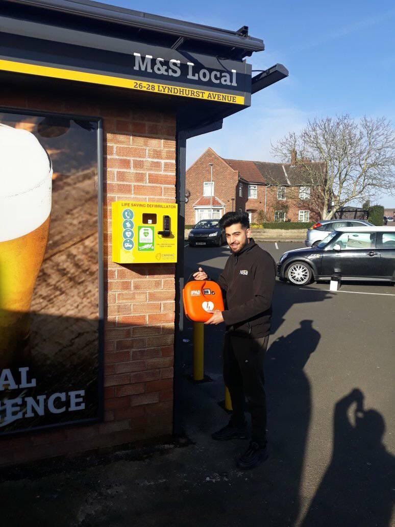 The Community Public Access Defibrillator, is fitted. It should be live in the next day or two.<a href="/NisaRetail/">Nisa Retail</a>