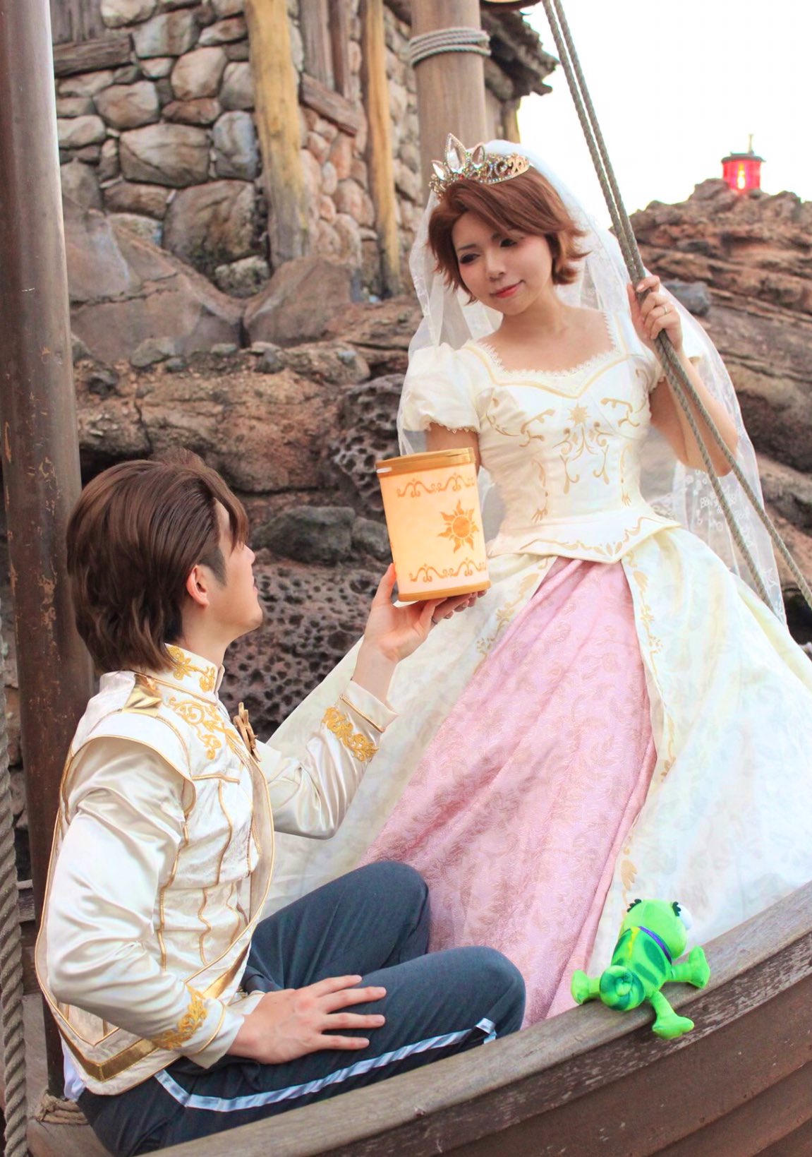 SecretHoneyラプンツェル 結婚式 ドレス 吐き出す