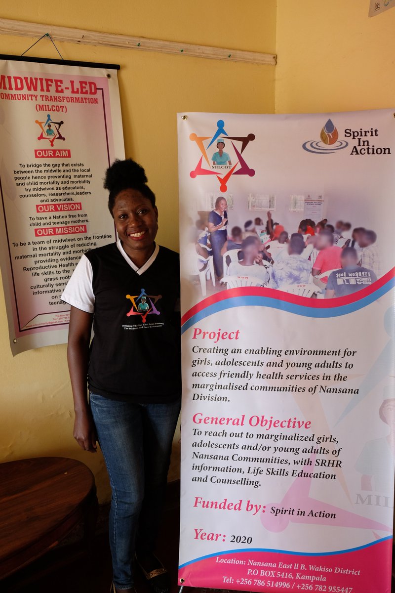 NursingNow2020's tweet photo. Today, the #NightingaleChallenge team visited #MILCOT, an organisation in #Uganda which is implementing a #NightingaleChallenge programme to develop skills of #midwives to work with teenage mothers & adolescents in the community https://t.co/cPvkkj9yyR #Nurses2020 #Midwives2020 https://t.co/I3neiGFThR
