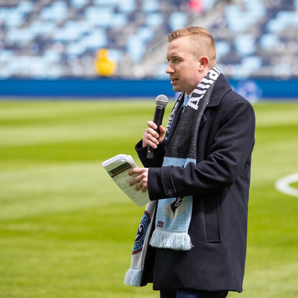MNUFC's tweet photo. Good luck and thank you to our friend @jamiewatson77 as he heads to Nashville to join their broadcasting team.
#OnceALoonAlwaysALoon https://t.co/hhAvN0Htz0