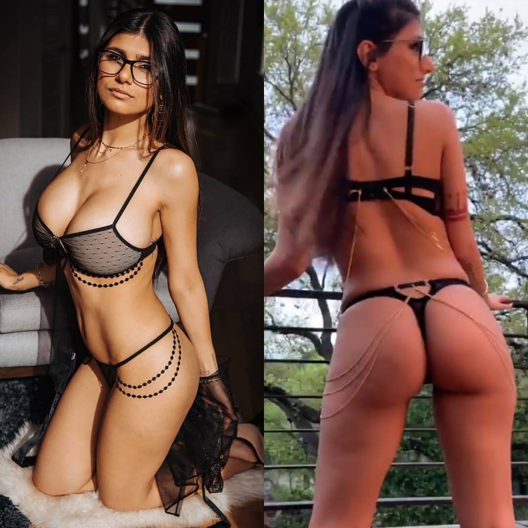 “Mia Khalifa, WOW 🔥🔥 #MiaKhalifa #Lingerie #Thong @miakhalifa” .