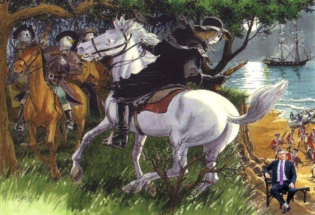 3g. The Red Coats have landed as the People are lulled to sleep by the treasonous Traitor NEWS...