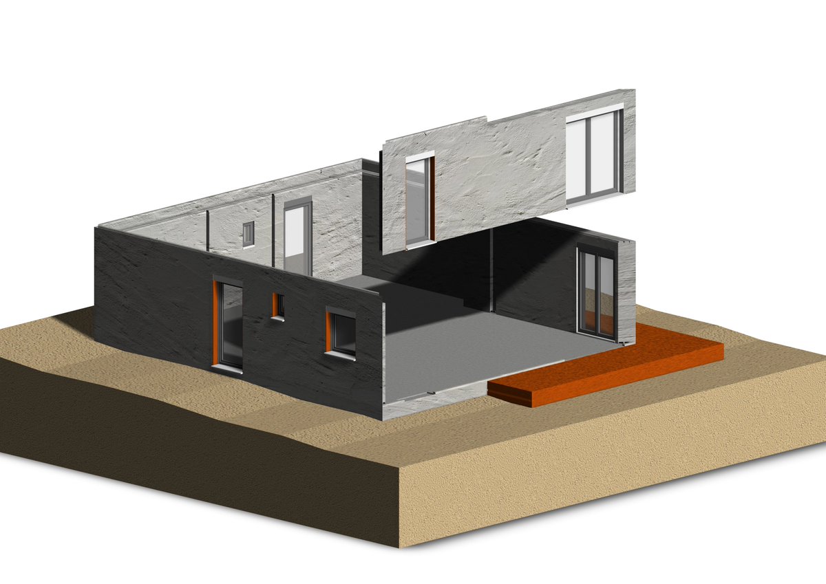 Arkema_fr's tweet photo. Avec #Nexoon, #5M, @IRT_M2 nous développons un concept innovant de maisons « sur mesure » à partir d’éléments préfabriqués en composite avec notre résine liquide #Elium, 100 % #recyclable pour répondre à un besoin de construction plus durable ♻🏘

👉https://t.co/wjJR3GKQHM https://t.co/48nmAmg3C7