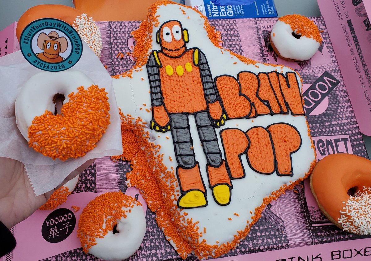 doriedance's tweet image. Thank you @brainpop @AnnieAndMoby for the delicious donut and fun #Moby cup!! Y&apos;all rock!! 😎😍 @ArturoGuajardo #StartYourDayWithBrainPOP #TCEA2020 #TCEA #TCEA20 #KirkROAR