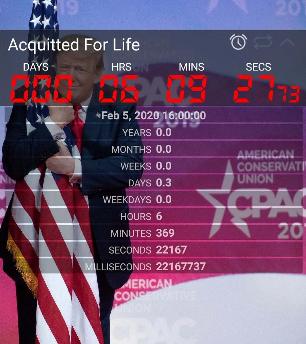 Shawn_Farash's tweet photo. Guess what... #AcquittalIsComing.

#AcquittedForLife #KAG2020 #Trump2020Landslide https://t.co/y75viDRBVs