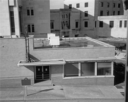 Montgomery Greyhound Bus Station view looking down
