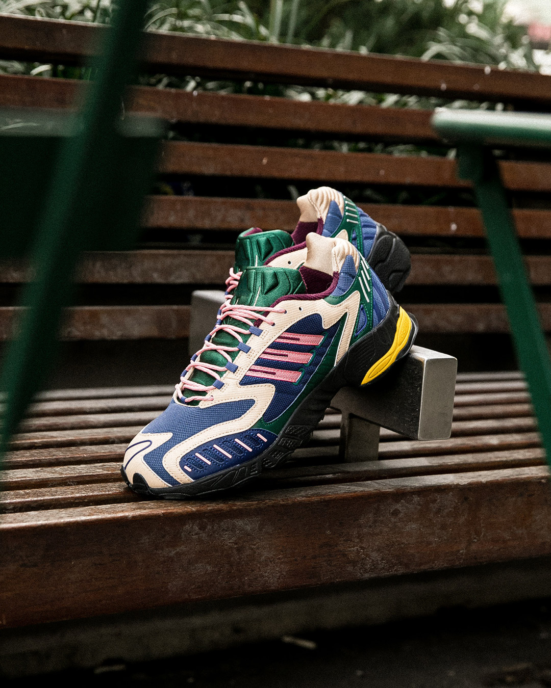 West NYC on Twitter: "Initially released as an update to the early-2000s @ adidas #Torsion Trediac #trailrunner, the TRDC adopts its predecessor's rugged, aggressive attitude. Available in Tech Indigo/Glory Pink/Collegiate Green, online