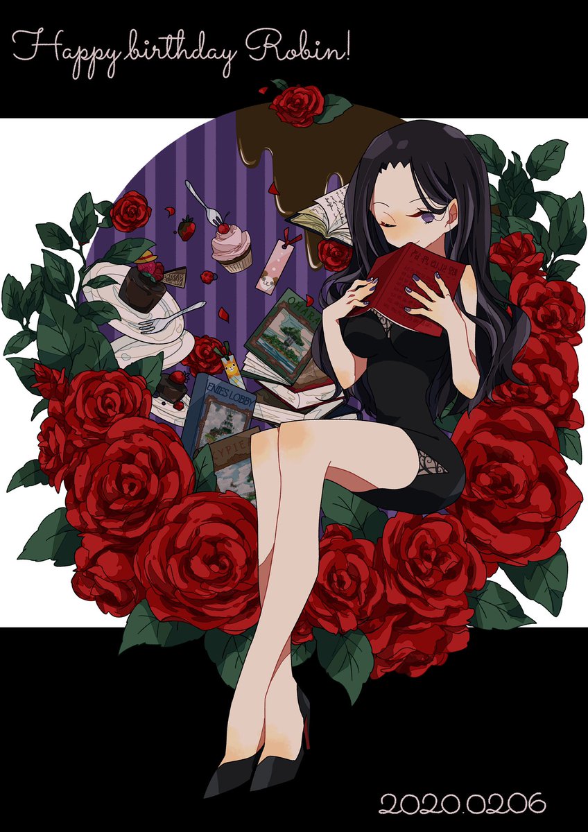 ニコ ロビン生誕祭 ロビンちゃんお誕生日おめでとう 生まれてきてくれて ノイズのイラスト