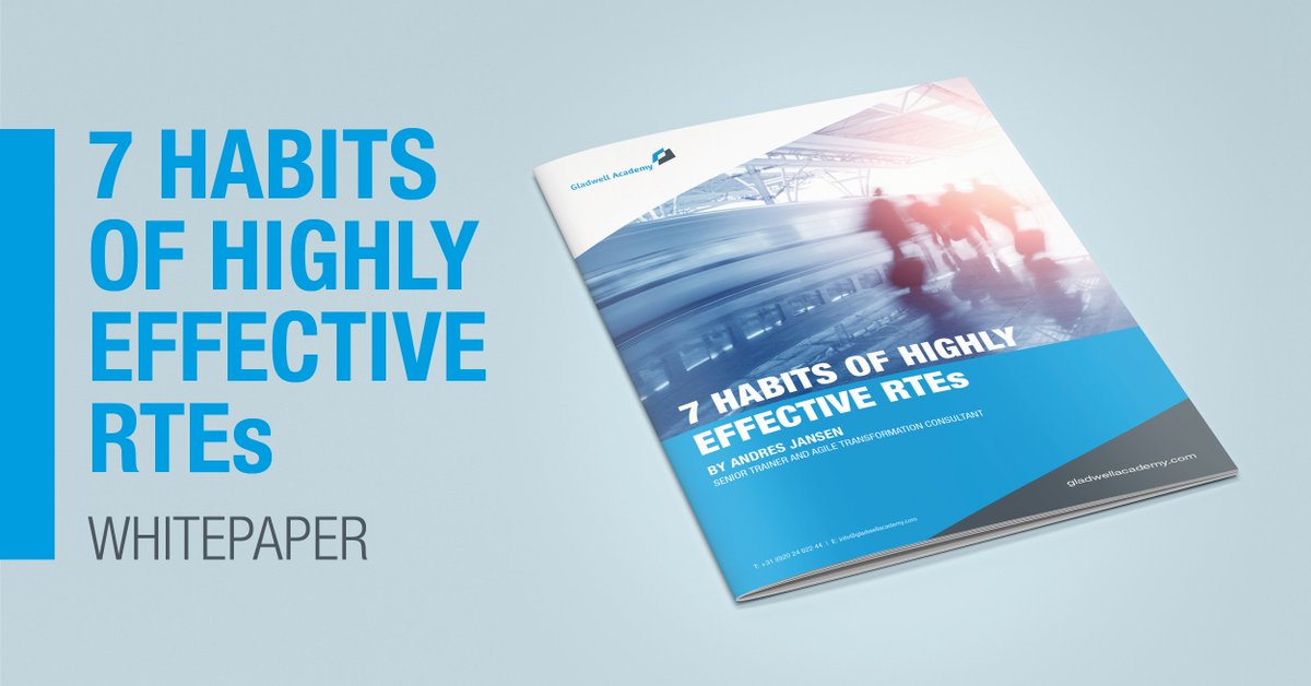 Are you a Release Train Engineer and struggle with getting everybody on board? The role of a Release Train Engineer is crucial to any #SAFe transformation, it isn’t easy to take up such a big role. 

Read the 7 habits of a highly effective #RTE here! hubs.ly/H0mPryk0