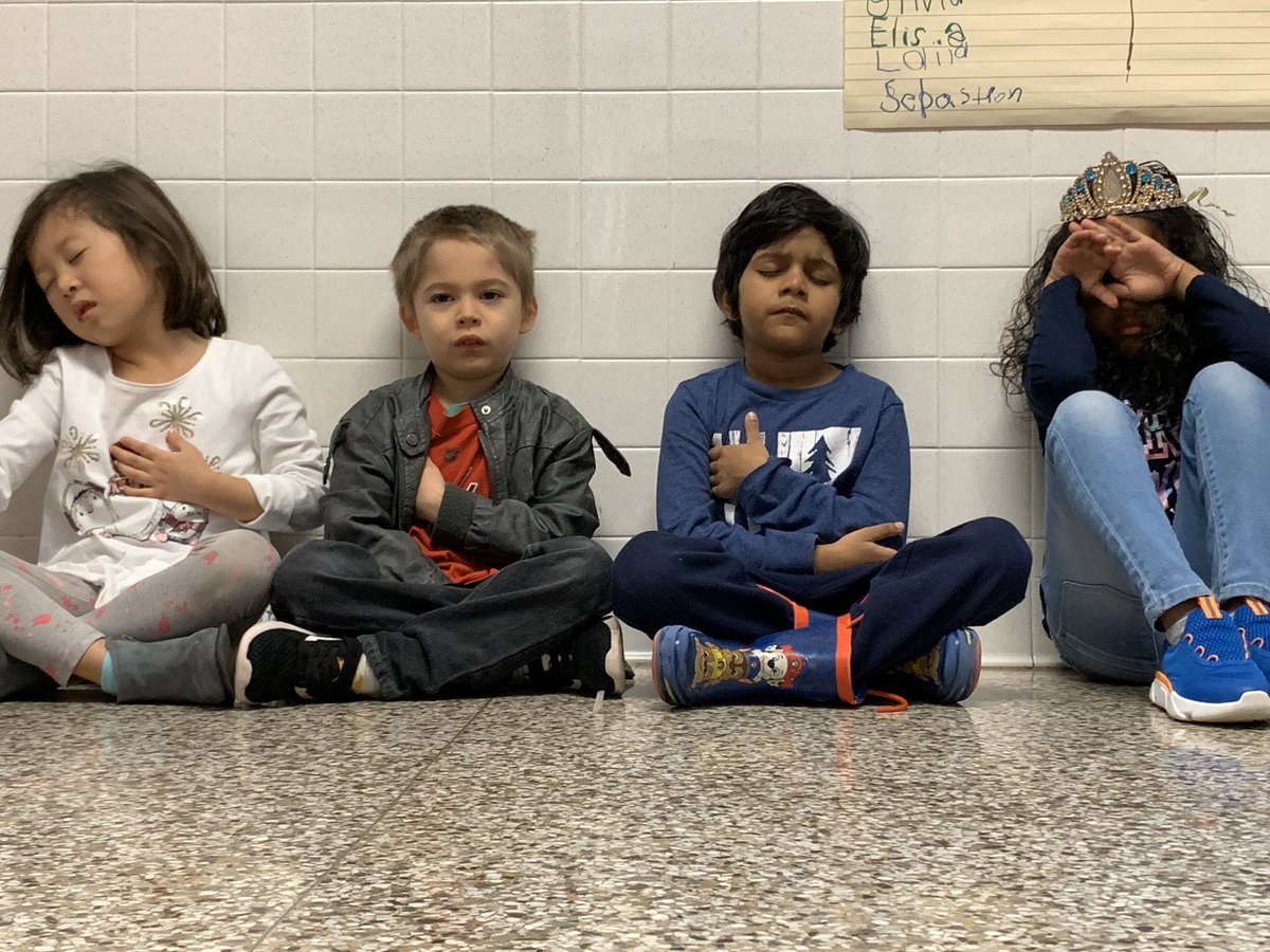 TylerTomcats's tweet photo. February 3rd-7th is Children’s Mental Health Week and today we had the opportunity to join schools all over the world by participating in a mindful sit. Thank you Mrs. Herrera for organizing and leading our school in this mindfulness session. #TYEStomcats #SchoolsSitTogether https://t.co/g61XAKV5XS