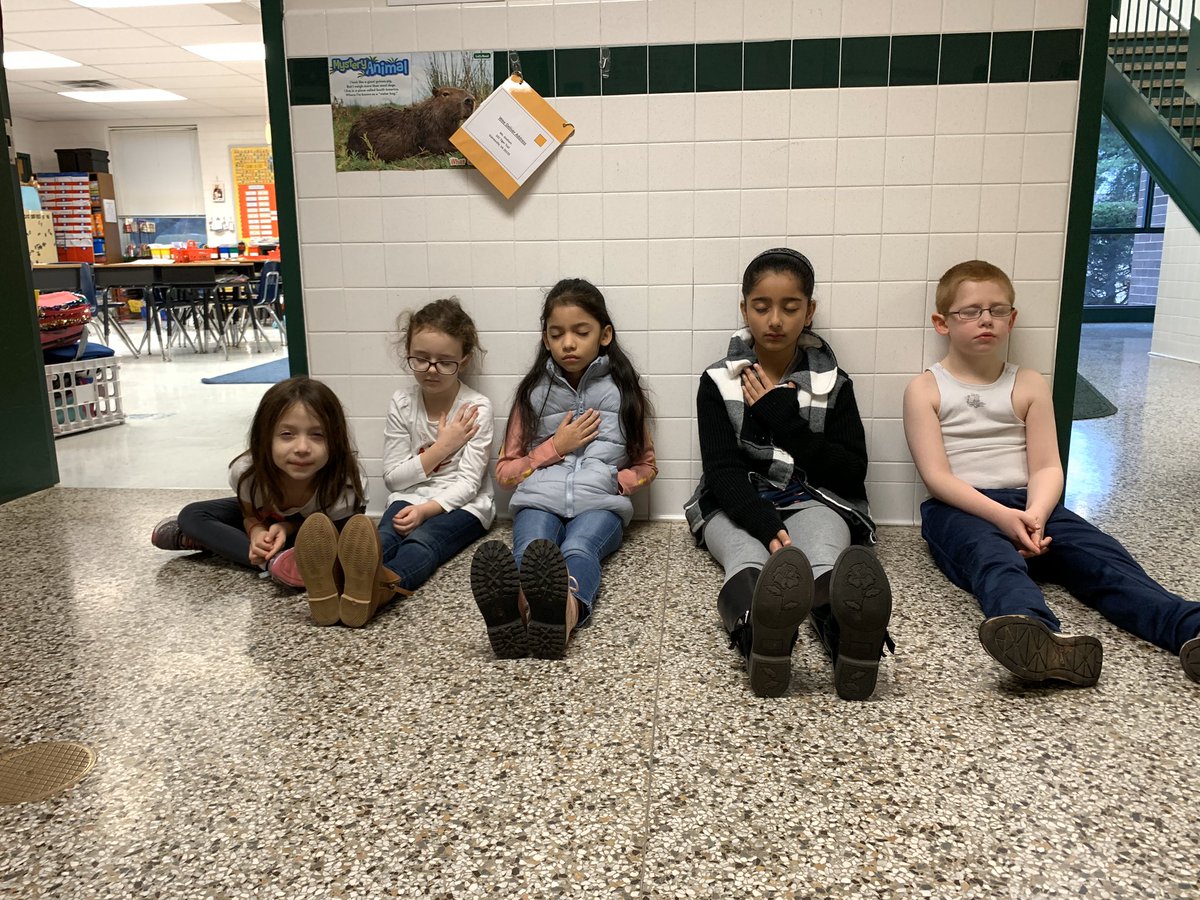 TylerTomcats's tweet photo. February 3rd-7th is Children’s Mental Health Week and today we had the opportunity to join schools all over the world by participating in a mindful sit. Thank you Mrs. Herrera for organizing and leading our school in this mindfulness session. #TYEStomcats #SchoolsSitTogether https://t.co/g61XAKV5XS