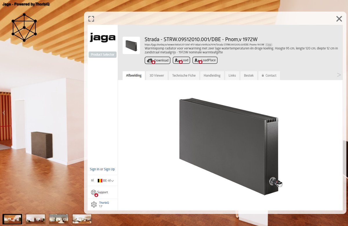 #BIM is @ the heart of #Construction40, the era of #DigitalTransformation in #ConTech. <a href="/Jaga_NL/">JagaClimateDesigners</a> is @ the forefront with its BIM Suite, providing a reliable digital service to the construction actors. Can you find their reliable product info in this render? bit.ly/JagaVR