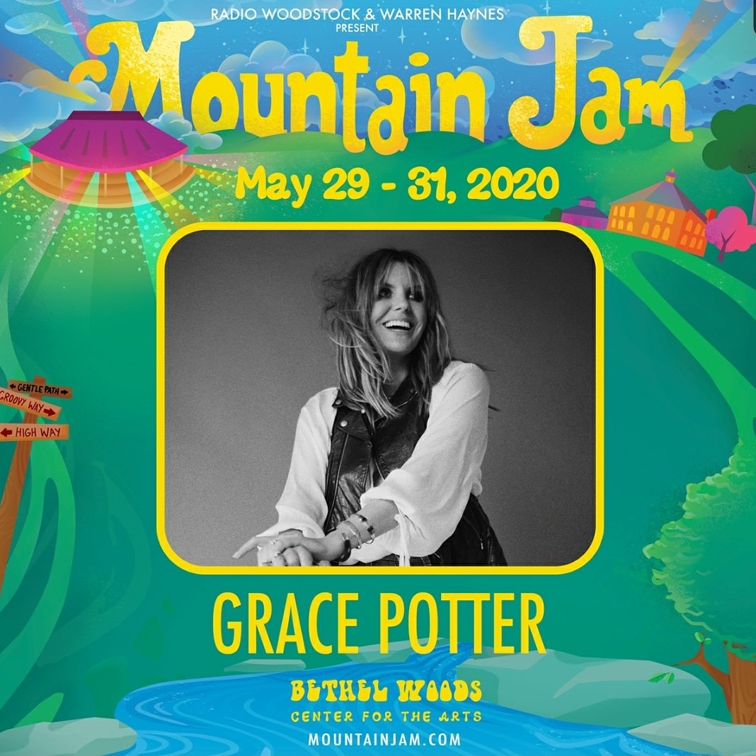 Mountain Jam (@mountainjam) on Twitter photo Announcing:
.
🎤 GRACE POTTER
<a href="/gracepotter/">Grace Potter</a>
.
🗓SUN. MAY 31st
.
⛰ Headliners and Full Line up Coming Soon Announcing:
.
🎤 GRACE POTTER
<a href="/gracepotter/">Grace Potter</a>
.
🗓SUN. MAY 31st
.
⛰ Headliners and Full Line up Coming Soon