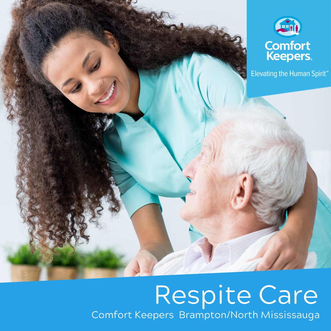 We understand that it is important for family to be there for their loved ones, but it holds its share of stress and urgent responsibility.
You don’t have to do this alone, Comfort Keepers is here to help.

#RespiteCare #AdvancedCare #MississaugaNorth 
ow.ly/VCyJ30qdncT