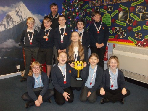 kilburnjuniors's tweet photo. Hi @GretaThunberg , it’s Kilburn Junior School. We won the regional First Lego League City Shaper (@FLLUK) competition and are going to the national final in Bristol in two weeks. Our project is about Earth Ships as carbon free classrooms. Have you heard of ‘Earth Ships’? https://t.co/SrWpFLRS8I