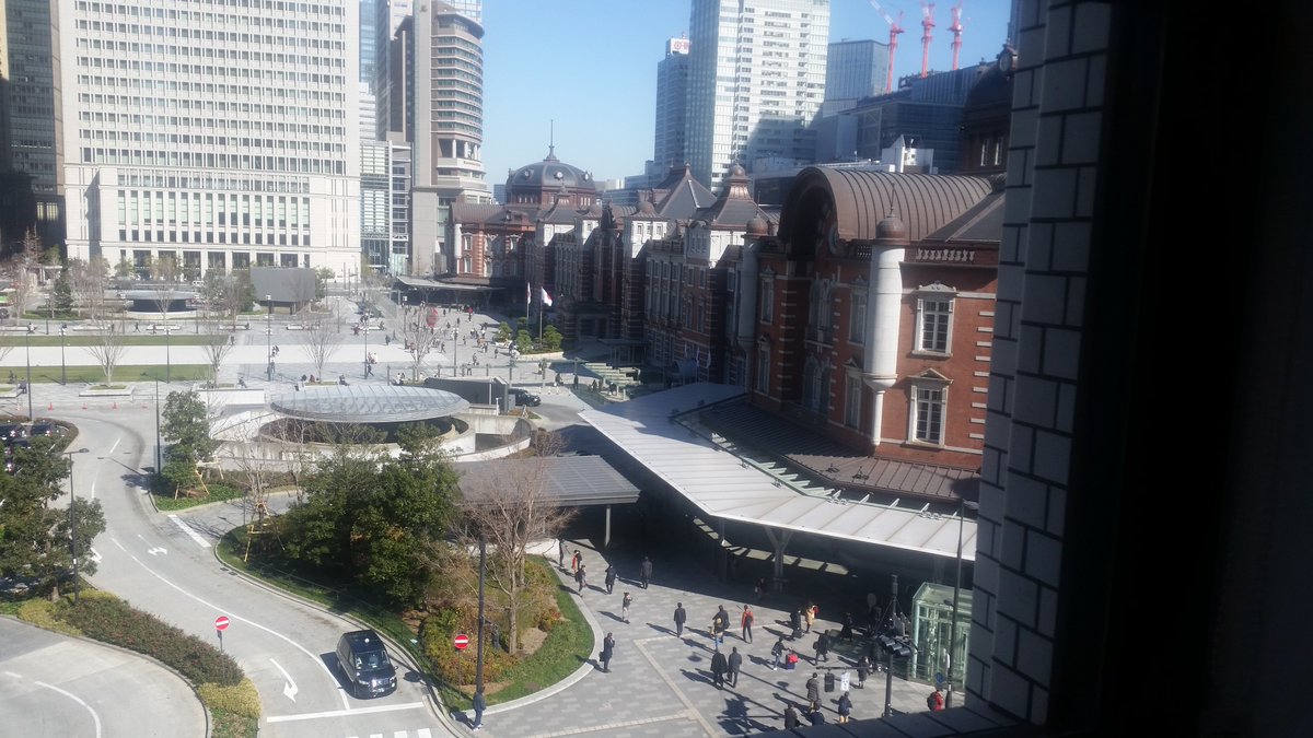 cms3japan's tweet photo. Busy first day at Security Days 2020 Tokyo. Bonus - great view of Tokyo station from our booth.  @CodeDx @elt_ta https://t.co/hVhtDyWLjt