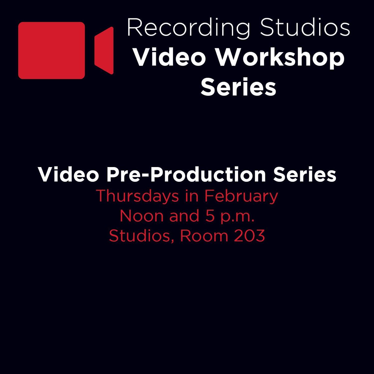 #DidYouKnow the Northeastern University Library Recording Studios offers regular hands-on workshops to help students learn how to get the best results for their audio and video productions? Visit northeastern.libcal.com to register!