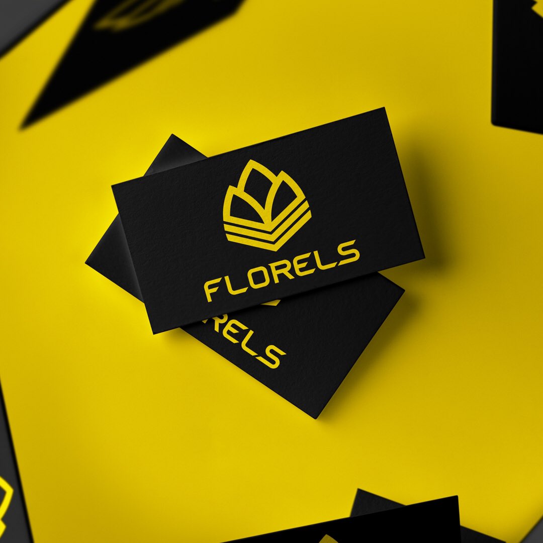 Finally did some mockup presentation for the Florels logo challenge! Decided to give that gaming feel in this presentation and a pattern too. #LogoDesign  #GameLogo  #BrandIdentity  #WeAreNigerianCreatives
