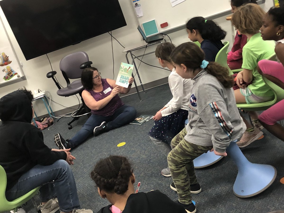 Super geeked about #WorldReadAloudDay. We love having these special guests in our room!