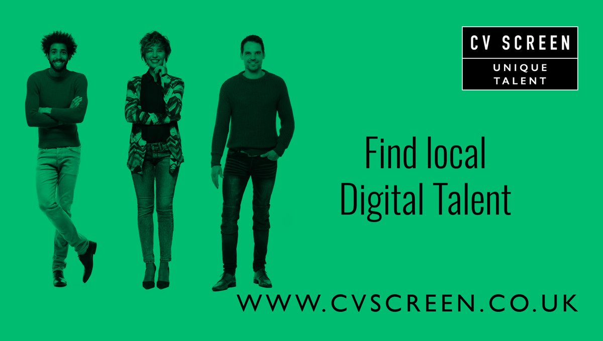 CVScreenDigital's tweet image. We have over 20 years of experience recruiting for Digital professionals for companies like yours.

Let us help you find #UniqueTalent for your business digitalrecruitmentagency.co.uk

Call us on 0345 200 8170 to discuss how we can help
#Digital #Recruitment