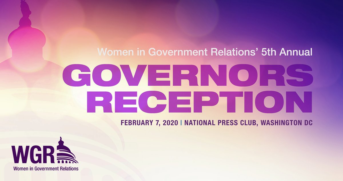 ChatraneBirbal's tweet photo. New to @WGRDC or #StateRelations? Join us at the #GovernorsReception2020 for an opportunity to network with #governors and their staff as we honor the nation’s top female leaders! More info at https://t.co/Vtm9MrvC3m https://t.co/vXJPDvA4DS