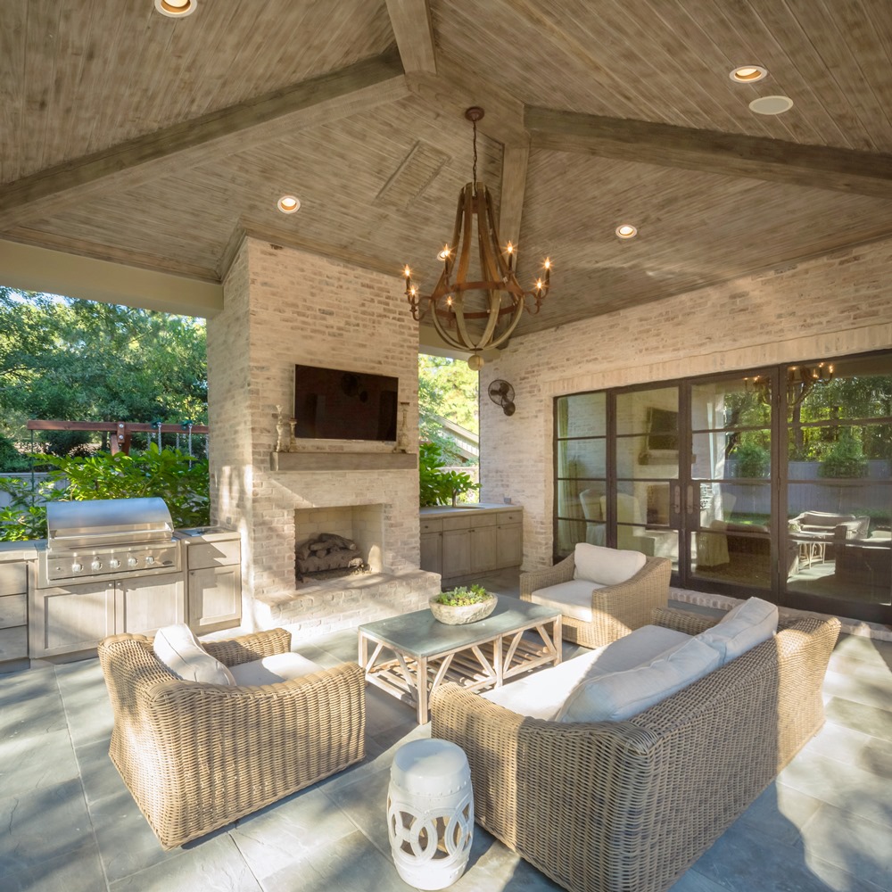 Did you know, according to CNN Money &amp; Remodeling Magazine, outdoor living spaces nationally return 100%-200% of the improvement cost? So if you're building new or adding or renovating, stop by our showroom &amp; see what Isokern Fireplaces by Earthcore can do for your home! 🔥